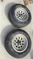 Pair of Michelin LTX M/S Tires
