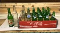 Assorted Pop Bottles & Crates
