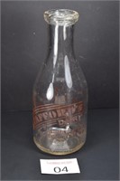 Stafford's Dairy Peoria, IL Milk Bottle