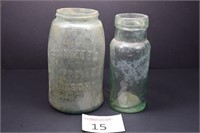 Swayzee's & Hayward's Military Pickle Jars