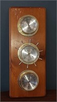 Sunbeam barometer 15.5 in by 6.5 in