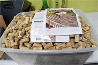 Large Assortment of Wine Corks