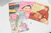 McCall's, Family Circle, Life, Companion Magazines