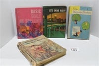 (4) Vintage School Books