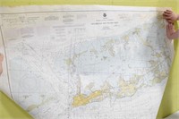 Florida Big Pine Key Area Water Chart 1959