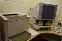 Microfiche Reader with Printer
