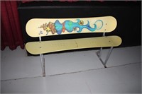 snowboard bench