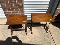 Set of two Brandt nesting tables
