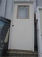 Door w/ Window (Damage on bottom)