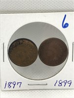 1897/1899 Indian Cents
