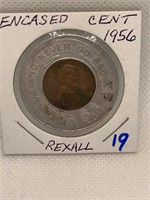 1956 Encased Cent