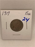 1917 5 Cent F