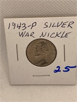 1943-P 5 Cent AU-BU