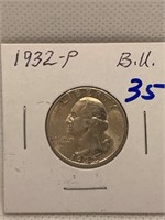1932 25 Cent BU