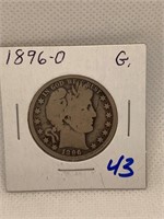 1896-0 Half Dollar Good