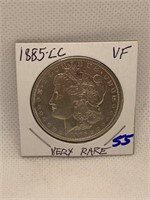 1885 CC Morgan Dollar VF