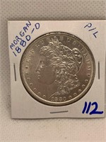 1880-O Morgan Dollar Proof Like