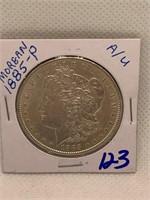 1885-P Morgan Dollar AU