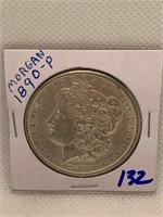 1890-P Morgan Dollar XF+