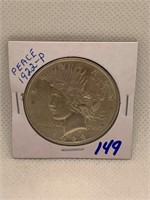 1922-P Peace Dollar XF+