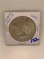 1923-P  Peace Dollar Unc