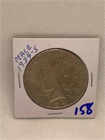 1934-S Peace Dollar F/VF