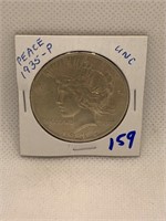 1935-P Peace Dollar Unc