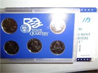 2001 State Quarter Set