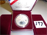 1988-s Silver Proof  Olympic Dollar