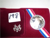 1984-S Silver Proof Olympic Dollar