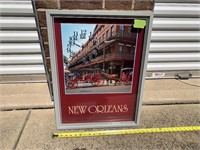 New Orleans wall clock