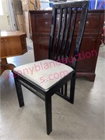 Ello Italian side chair (black lacquer)