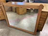 Larger vintage wall mirror 36x43