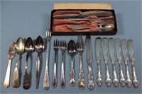 Group of Silverplate Flatware
