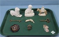 (9) Smalls incl. Asian Items, Figurines