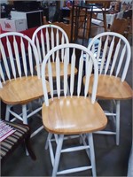 4 swivel stools