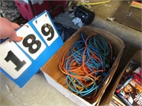 BOX LOT --EXTENSION CORDS