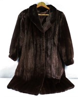 Ladies Full Length Fur Coat