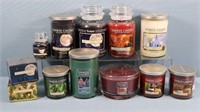 (12) Assorted Unburnt Yankee Candles