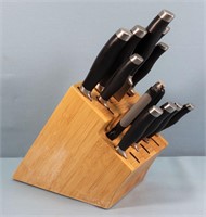 Pampered Chef 13pc. Knife Set w/ Block