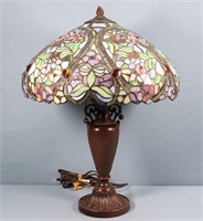 Modern Stained Glass Table Lamp
