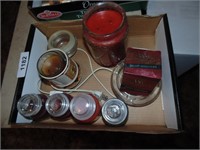 Assorted Candles & Candle Warmer
