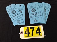 15 Sports Car Race Tickets 1965