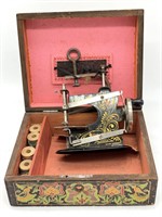 Antique Made in Germany Miniature Sewing Machine