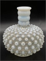 Opalescent Hobnail Vase 4.5”