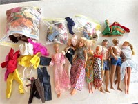 Vintage Barbies and Barbie Clothes