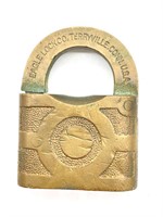 Eagle Lock Co. Brass Lock