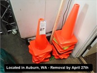 LOT, APPROX (25) TRAFFIC CONES