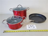 Assorted Kitchen Pots and Pans (No Ship)
