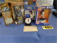 Jackie Robinson Ball and Stand, Frank Thomas Pewte